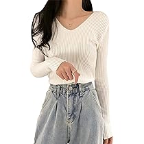 【美品】カリテ　リブカットソー Vネックリブニット セーター グレー　麻使用 美品】カリテ リブカットソー Vネック 上質シンプルニット 麻